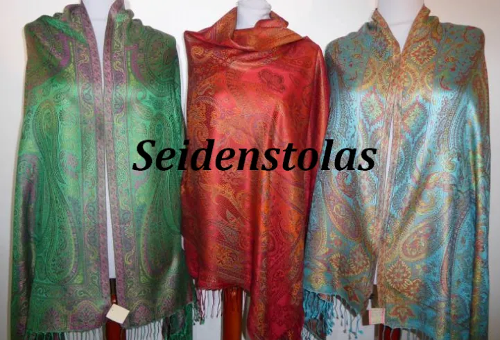Seidenstolas Jamawar L